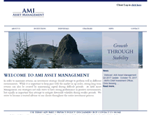Tablet Screenshot of amiassetmanagement.com